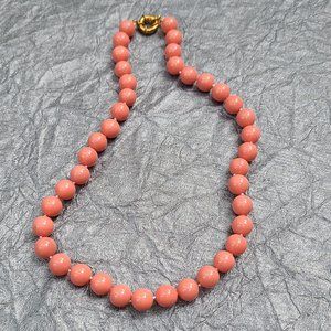 Pink Short Necklace-Cocktail necklace-Wedding Necklace